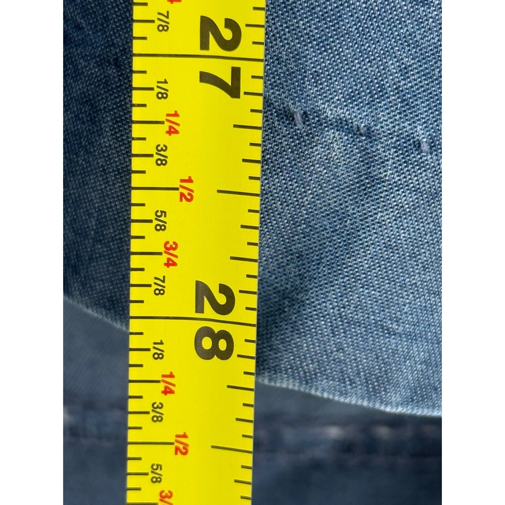 Democracy Indigo Blue Cropped Pull-On Wide Leg Pants - Picture 3 of 14